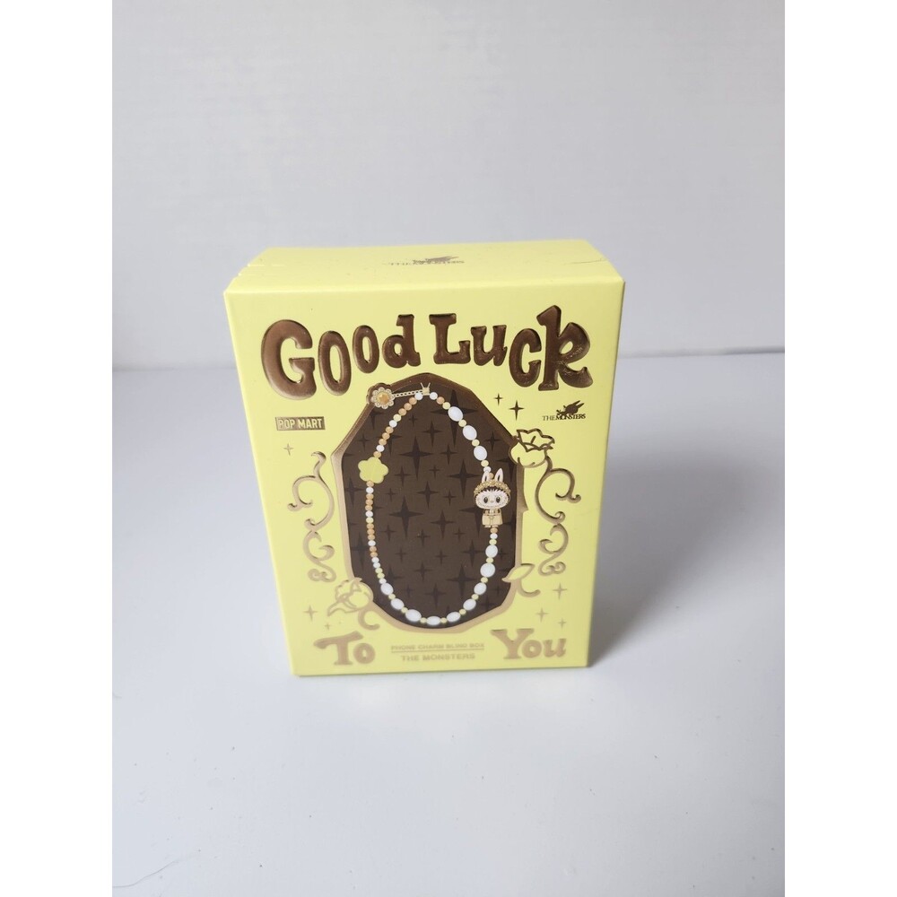 Pop Mart Labubu Good Luck To You Phone Charm Blind Box NEW Sealed Authentic